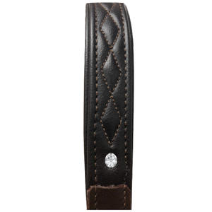 Meilleur haut fabricant en cuir véritable cheval collier licou nouvelle compétition corde licous anglais et Western Nylon en noir marron - Product Image 6