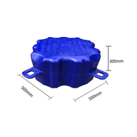 Plateforme flottante en plastique HDPE pour sports nautiques en plein air, ponton, quai, bouée, fabriqué à Shanghai, bonne qualité, livraison rapide