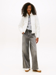 Precio de fábrica blanco al por mayor de alta calidad de las mujeres de punto personalizado corto acolchado burbuja chaquetas de invierno - Product Image 4