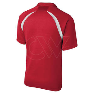 Polo transpirable para hombre al por mayor de fábrica, camiseta antiarrugas con logotipo personalizado - Product Image 6