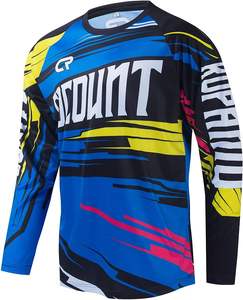 Maillots à manches longues personnalisés OEM pour BMX MTB MX Soccer & Auto Racing Lightweight & Plus Size Motorcycle Racing Wear - Product Image 6