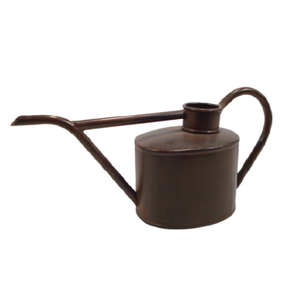 Arrosoir en métal enduit de poudre brune extérieur décoratif Look moderne de haute qualité à la main décor de jardin arrosoir en métal - Product Image 4