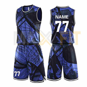 Precio de fábrica MAXFIT ENTERPRISES Uniforme de baloncesto personalizado Diseño superior Ropa deportiva Cómodo Transpirable Tallas grandes - Product Image 3