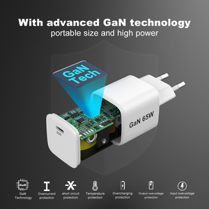 Cargador de Teléfono Móvil PD de 65 W, Cargador AVS Tipo C de Carga Rápida, Adaptador de Cargador USB Universal con Certificación CE, ROHS y KC, 65 W Gan para iPhone y <span class=keywords><strong>Samsung</strong></span> - Product Image 5