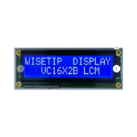 Nouvelle arrivée Wisetip Vc16X2B ST7066 Contrôleur +5V Module LCM COB à cycle de travail 1/16 122x44mm/99x24mm Solution d'affichage
