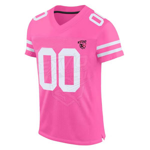 เสื้ออเมริกันฟุตบอลแบบสั่งทำสีต่างๆ พิมพ์ลายแบบซับลิเมชั่น แห้งเร็ว - Product Image 2