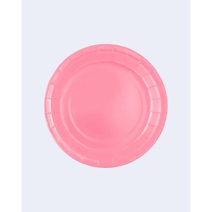 Piatti di Carta Rosa Party Love 17cm, Piatti Usa e Getta, Confezione da 12 Pezzi - Product Image 1