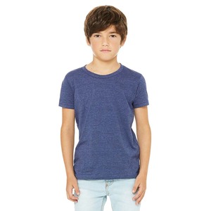 T-shirt blanc respirant 100% coton pour jeunes Vente en gros - Product Image 4