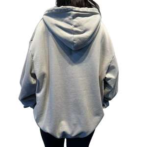 Sweat-shirt tendance pour homme 2026, personnalisé, en coton lourd, à motif brodé, bord brut, style streetwear - Product Image 3