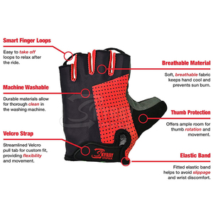 Vêtements de sport confortables Gants de cyclisme professionnels Respirant Plus Size design tendance meilleure qualité Gants de cyclisme pour hommes - Product Image 3