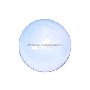 Calcédoine bleue ronde 4mm 8mm 10mm taille Cabochons de pierres précieuses en vrac poli meilleure qualité Cabochon rond gemmes de calcédoine naturelle - Product Image 5