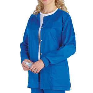 Enfermera médica Unisex Scrub Chaquetas Algodón Poliéster Stretch Hospital Scrub Jacket - Product Image 3