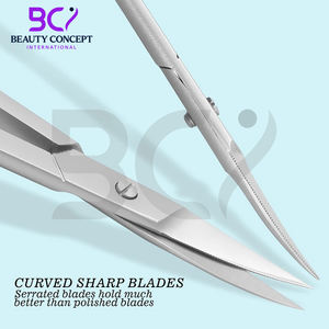 Tijeras para Cutículas de Calidad Profesional con Puntas Finas y Afiladas, Tijeras de Manicura de Acero Inoxidable Premium para un Recorte Limpio y Preciso - Product Image 3