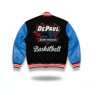 Logo personnalisé Veste universitaire en laine Veste de mode de rue OEM en vrac pour la vente en gros - Product Image 4