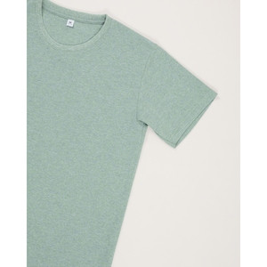 Hauts de loisirs en polyester et coton recyclé TC80/20 vert menthe - Product Image 3