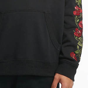 เสื้อฮู้ดปักลายสำหรับผู้ชายเสื้อผ้าฤดูหนาวแบบสวมหัว - Product Image 4