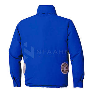 Sudaderas con capucha de refrigeración con logotipo personalizado Material de mezcla de algodón perfecto para el equipo o Clubwear Sudaderas con capucha de refrigeración - Product Image 3