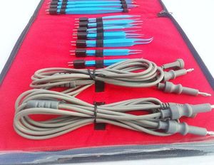 Juego completo de fórceps bipolares electro no magnéticos de control manual de calidad superior con pinzas Adson de bayoneta de cables - Product Image 4