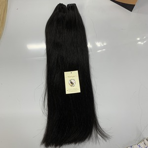 Extensiones de cabello de trama virgen recto camboyano sin procesar Proveedor de cabello virgen alineado con cutícula cruda Paquetes rectos de cabello humano - Product Image 2