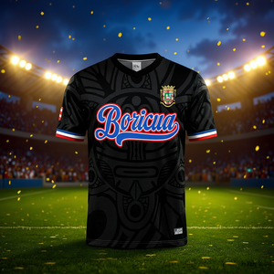 Camiseta de Fútbol Personalizada Unisex de Puerto Rico, Camiseta de Fútbol Boricua, Regalo para Fanáticos - Product Image 3
