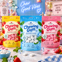 Sachets Doypack Personnalisés Imprimés Qualité Alimentaire en Gros pour Bonbons Gélifiés, Gelées, Chewing-gums