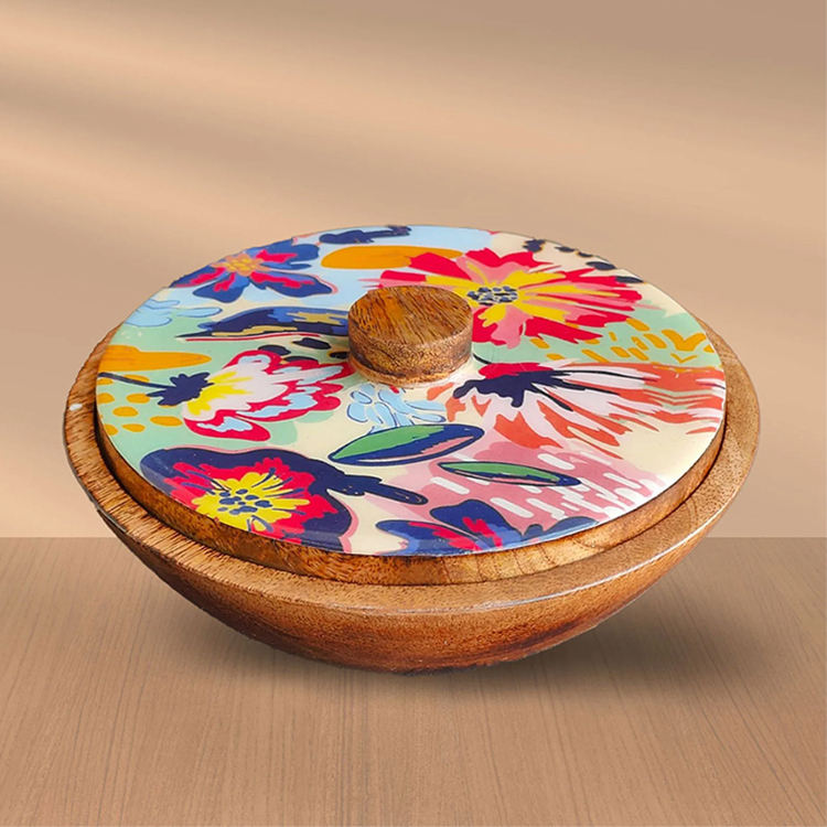 Brown, PRINTED ENAMEL FINISH