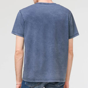 T-shirt pour homme, manches courtes, chemises décontractées, t-shirts en coton bio, vente en gros de t-shirts pour homme, t-shirts d'été avec poche - Product Image 6