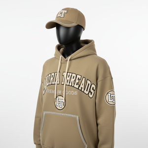 Sweat-shirts en coton lourd pour hommes personnalisés, imprimés délavés à l'acide, coupe ample, fermeture éclair, style streetwear, sweat-shirt pour hommes avec strass - Product Image 1