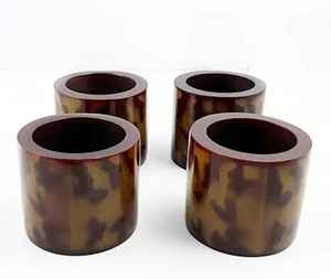 Porte-serviettes multicolore personnalisé anneaux de serviette en chaîne pour la décoration de table de fête - Product Image 2