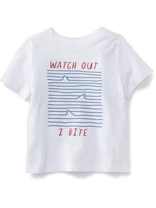 เสื้อยืดกราฟิกคอกลมแขนสั้นใส่ได้ทั้งชายและหญิงสำหรับเด็กวัยหัดเดินพอดีตัวแบบผ่อนคลาย - Product Image 4