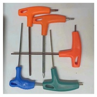 Kunci Allen Hex T-Handle Presisi Metrik Siap Pakai, Pegangan Ergonomis, Torsi Tinggi, untuk Perawatan Mekanik