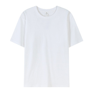 Fabricantes de Ropa OEM, Camisetas Casuales de Algodón de 280g, Gruesas, Sólidas, Transpirables, de Talla Grande, Camisetas Personalizadas para Hombre - Product Image 3