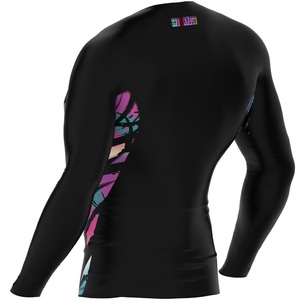 BJJ MMA Rash Guard para mujer, diseño personalizado, camisas de secado rápido de manga corta y larga, ropa de fitness Rash Guard - Product Image 2