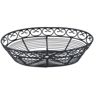 Decorative Fruit <b>Basket</b> Oval Shape <b>Vegetable</b> Bread for Dessert <b>Storage</b> Perfect for Dining Rooms Kitchens Living Rooms - Product Image 1
