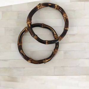 SIMPLE Design Wooden Bangle and Bracelet Customized Size Wooden Bracelets Bangle Handmade <b>Flower</b> Wooden Bangle Cuff - Product Image 1