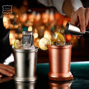 Tasses en acier inoxydable de vente chaude Verres à boire de qualité supérieure Tasse incassable Tasse Julep à la menthe - Product Image 6