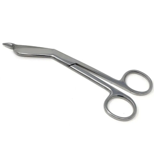 Tijeras de Grado Industrial para Retirar Suturas para Zurdos, Pinzas Hemostáticas con Borde Liso, Tijeras para Vendas Lister de Acero Inoxidable - Product Image 2