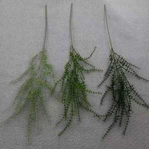 Vente en gros de feuilles de <span class=keywords><strong>romarin</strong></span> artificielles en plastique branche d'herbe pour le décor du nouvel an chinois de l'obtention du diplôme de Noël de mariage Z244 - Product Image 1