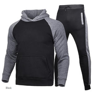 ชุดวิ่งออกกำลังกาย2024มีฮู้ดผ้าคอตตอน100% ระบายอากาศได้ดีพิมพ์ลายไร้รอยต่อไซส์ XL สำหรับยิมฤดูใบไม้ผลิ - Product Image 5