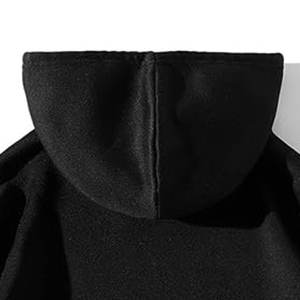 Vente en gros de sweat à capuche pour hommes avec logo personnalisé imprimé en 3D pull léger décontracté à manches longues sweat-shirt hauts 100% coton doublé - Product Image 6