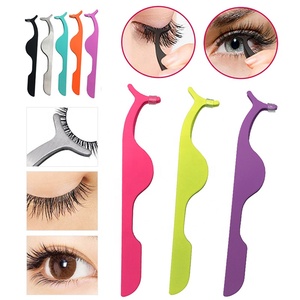 Professional <b>Eyelash</b> Extension False <b>Applicator</b> Tweezers Stainless Steel Durable Anti-Static Customized Packaging Best Quality - Product Image 4