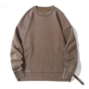 Sudaderas de Cuello Redondo para Hombre, OEM 430G, Diseño Personalizado, Algodón, Unisex, con Logotipo Personalizado, Bordado, Talla Grande, Lisas, Lavadas - Product Image 6