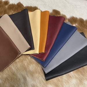 Doublure en cuir de vachette pleine fleur de qualité supérieure-Cuir enduit durable ultra-doux pour chaussures haut de gamme Sacs à main Ceintures et rembourrage - Product Image 1