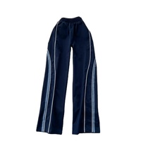 Pantalon palazzo pour femme taille haute, en élasthanne/modal, écologique, imperméable, respirant, coupe régulière, jambe large, hip-hop, hiver/été