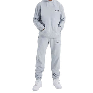 ชุดวอร์มพิมพ์ลายสีพื้นของผู้ชายผ้าฝ้าย100% สั่งพิมพ์ลายสำหรับฤดูหนาว - Product Image 4