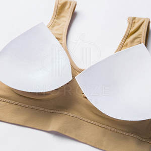 Active Wear Soutien-gorge de sport pour femme Respirant Spandex Polyester Logo avant Fabriqué au Pakistan - Product Image 1
