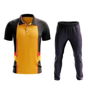 Ropa Deportiva, Uniformes de Cricket, Diseño de Camiseta de Equipo de Cricket a la Moda, Conjunto de Uniformes de Cricket para Práctica - Product Image 4
