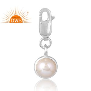 Meilleure vente pendentif en argent sterling 925 avec perles naturelles et pierres précieuses fabricant de bijoux personnalisés - Product Image 1