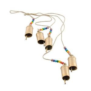 Nouvelles cloches à vent en métal et clochettes de vache anciennes peintes à la main sur mesure, thème Amour, Noël, prix de gros en provenance d'Inde - Product Image 2