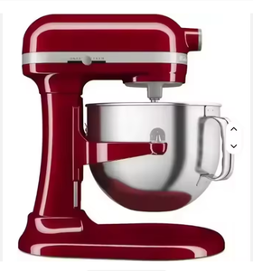 Batidora de Pedestal de 7 Velocidades de la MEJOR CALIDAD con Batidor Flex Edge, Color Rojo Empire, Fuente de Alimentación Eléctrica, YA DISPONIBLE - Product Image 1